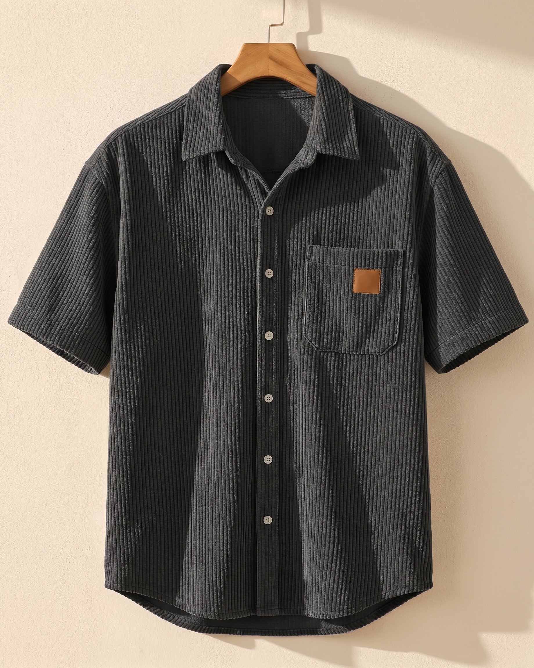 Massimo Corduroy Short-Sleeve Shirt