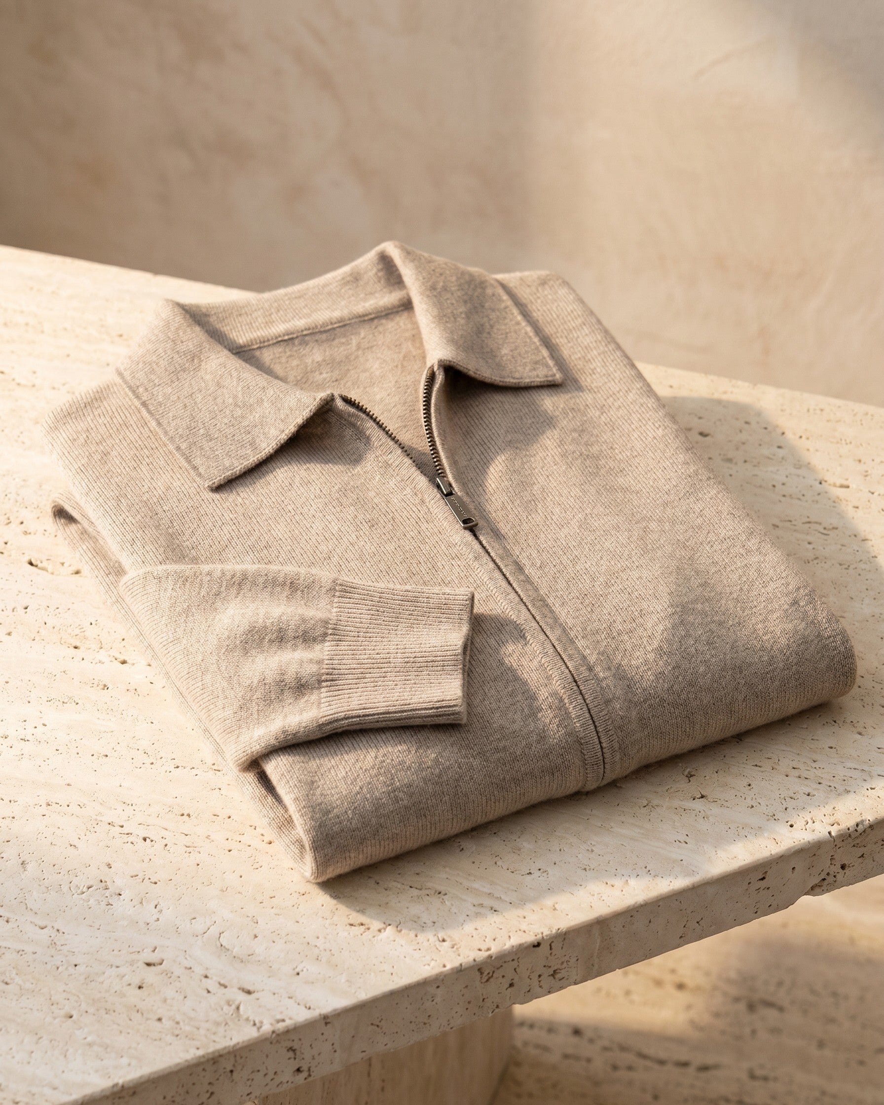 Rodolfo Cashmere Zip-Through Jacket
