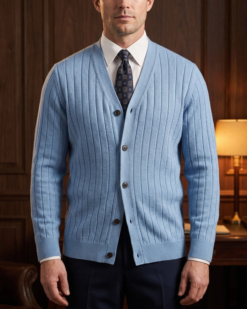 Salvatore Cotton Blend Cardigan