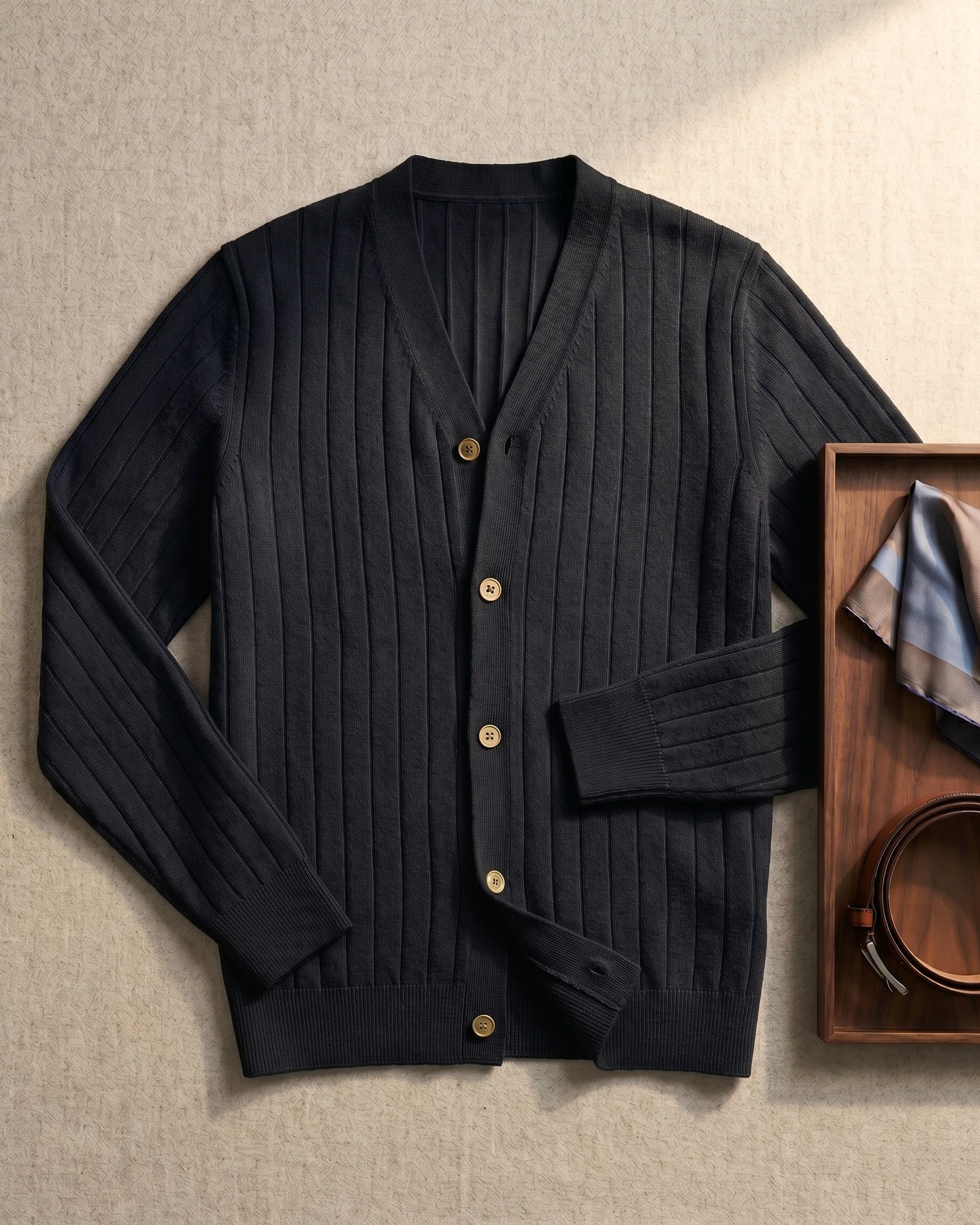 Salvatore Cotton Blend Cardigan